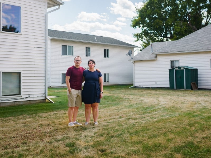 Nicole and Drew Rieker.