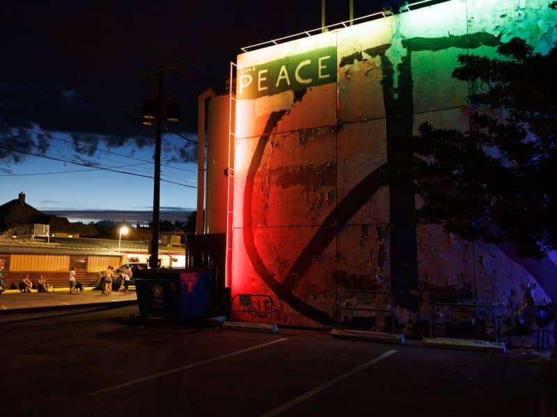 Strange trip around the block