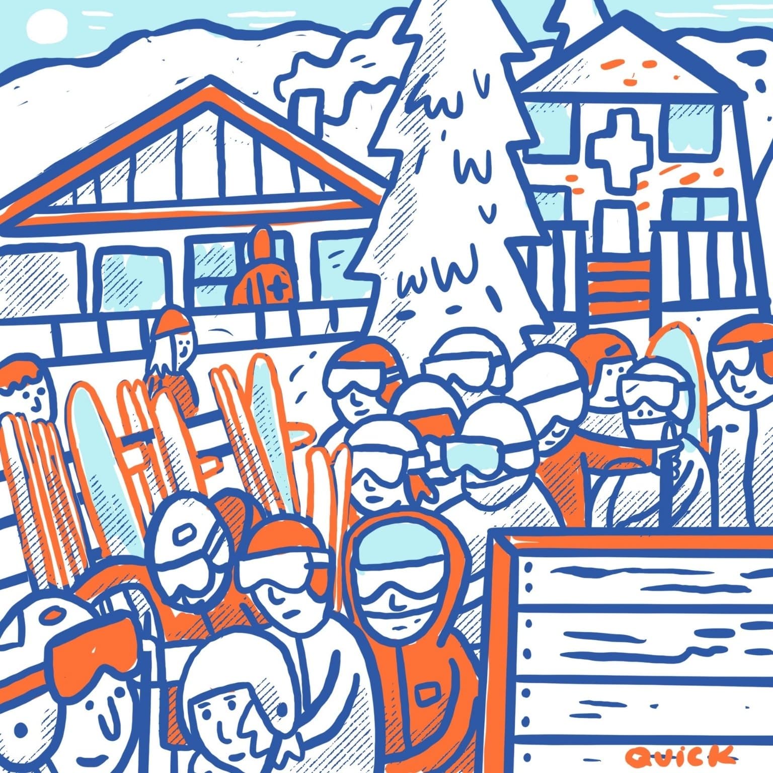 Lost Trail illustration by Josh Quick