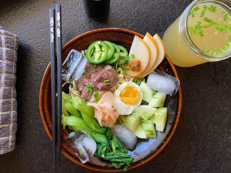 Hot summer, cold noodles